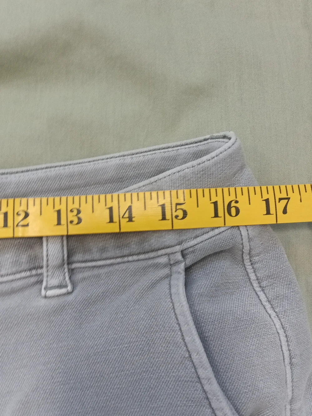 Faherty 33 Stretch Terry Iron Gray Flat Front Chino Cotton Blend Shorts